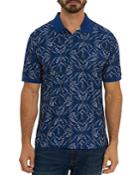Robert Graham Bird Print Classic Fit Polo Shirt