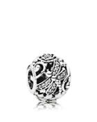 Pandora Charm - Sterling Silver & Cubic Zirconia Dragonfly Meadow, Moments Collection