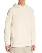 Vince French Terry Side Zip Pullover Hoodie