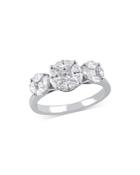 Bloomingdale's Marquise & Princess Cut Diamond Ring In 14k White Gold, 1.30 Ct. T.w. - 100% Exclusive