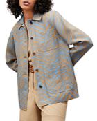 Lafayette 148 New York Amaris Animal-print Shirt Jacket
