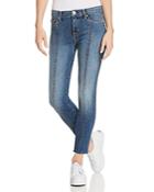 Hudson Nico Lace-up Skinny Jeans In Unfamed