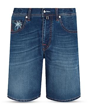 Vilebrequin 1977 Spring Flower Printed Slim Fit Denim Shorts