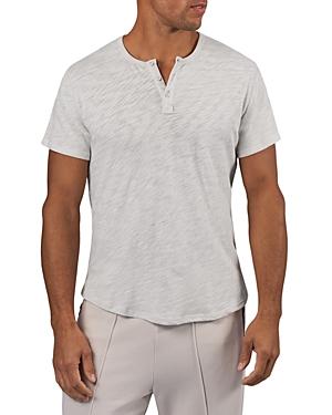 Atm Anthony Thomas Melillo Slub Henley Short Sleeve Tee