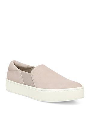 Vince Women's Warren Suede Slip On Platform Sneakers