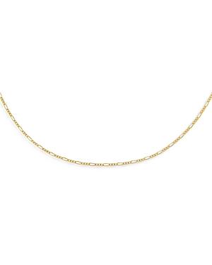 Adinas Jewels Baby Figaro Chain Choker Necklace, 13