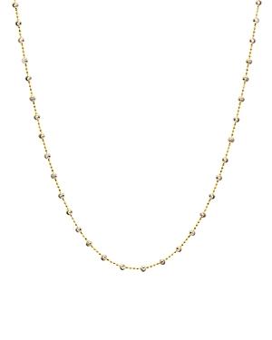 Officina Bernardi Moon Bead Chain Necklace, 16