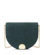 Ted Baker Flossi Mini Suede & Leather Crossbody