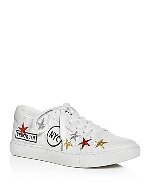 Kenneth Cole Kam Nyc Embellished Lace Up Sneakers
