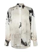 Allsaints Oana Epoto Printed Blouse