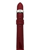 Michele Scarlet Patent Leather Watch Strap, 16mm