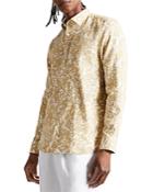 Ted Baker Sevend Abstract Print Long Sleeve Shirt