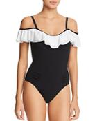 Profile By Gottex Ruffled One Piece Swimsuit