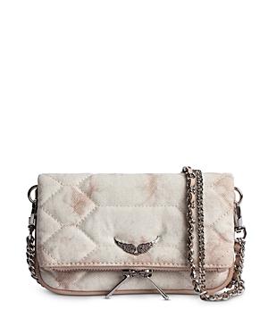 Zadig & Voltaire Rock Nano Quilted Tie Dye Shoulder Bag