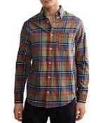 Nn07 Levon Cotton Plaid Shirt