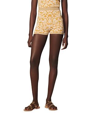 Sandro Misha Jacquard Knit Shorts