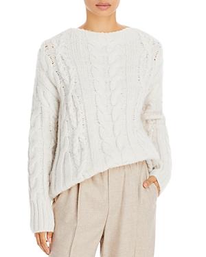 Vince Braided Cable Knit Sweater