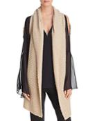 Donna Karan Embellished & Draped Sweater Vest