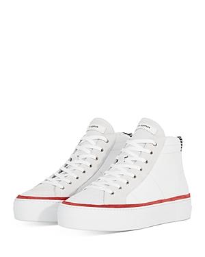 The Kooples Women's Lace Up High Top Sneakers