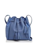 Longchamp Penelope Leather Bucket Bag