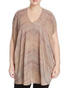 Eileen Fisher Plus Abstract Print Tunic