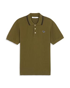 Maison Kitsune Navy Fox Patch Classic Polo Shirt