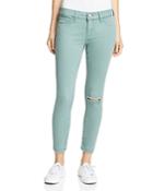Mavi Adriana Ankle Jeans In Balsam Green Washed