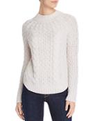 Aqua Cashmere Cable-knit Cashmere Sweater - 100% Exclusive