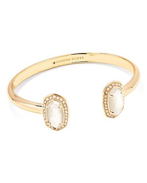 Kendra Scott Elton Cultured Freshwater Pearl & Mother Of Pearl Cuff Bracelet