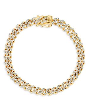 Bloomingdale's Diamond Link Bracelet In 14k Yellow Gold, 2.50 Ct. T.w. - 100% Exclusive