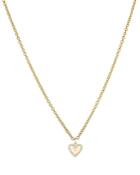 Zoe Lev 14k Yellow Gold Diamond Heart Pendant Necklace, 16-18