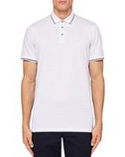 Ted Baker Abot Geo Print Regular Fit Polo