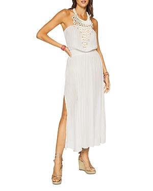 Ramy Brook Viola Shell Bib Swim Cover-up Dress