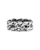 David Yurman Cable Edge Curb Chain Bracelet In Recycled Sterling Silver