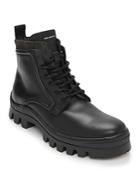 Karl Lagerfeld Paris Men's Lug Sole Hiking Boots