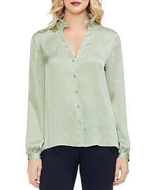 Vince Camuto Ruched Button-down Blouse