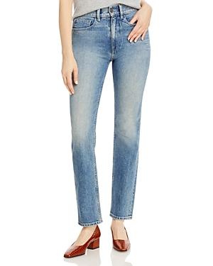 Lafayette 148 New York High Rise Straight Leg Jeans