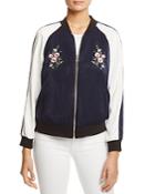Cupcakes And Cashmere Birch Reversible Bomber Jacket
