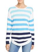 Design History Color-block Stripe Sweater