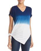 Kenneth Cole Dip-dyed Tunic Tee