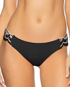 Becca By Rebecca Virtue Delilah Lace Trim Bikini Bottom