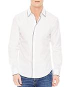 Sandro Piping Slim Fit Button-down Shirt