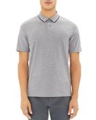 Theory Standard Tipped Regular Fit Polo Shirt