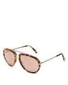 Tom Ford Stacy Mirrored Sunglasses