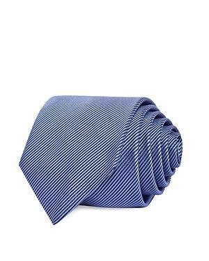 Hugo Textured Stripe Silk Tie