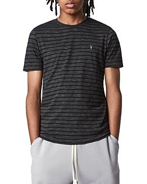 Allsaints Striped Logo Tee