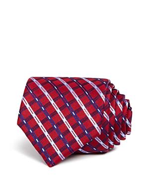 Wrk Double Line Check Classic Tie