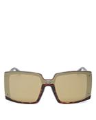 Balenciaga Women's Rimless Square Sunglasses, 162mm