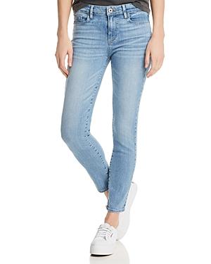 Paige Verdugo Ankle Skinny Jeans In Floretta