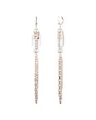 Carolee Chain & Resin Linear Earrings